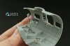 Quinta Studio QD32226 Boeing B-17G Navigator, bombardier, waist and tail gunners compartments. 3D-Printed coloured Interior (HK models) 1/32